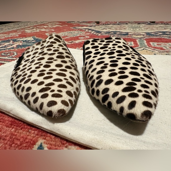 Jenni Kayne cheetah print pony hair mules, great condition. - Picture 6 of 6